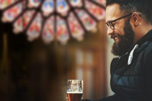 Drinking in the Cathedral